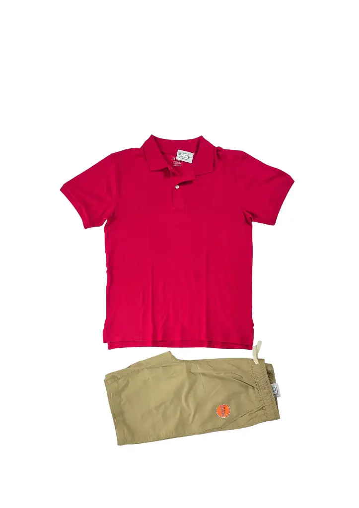 Polo y short + anchos talla 16 