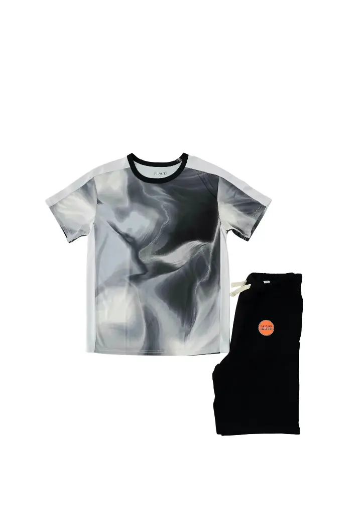 Camiseta deportiva y short fresco talla 16 años