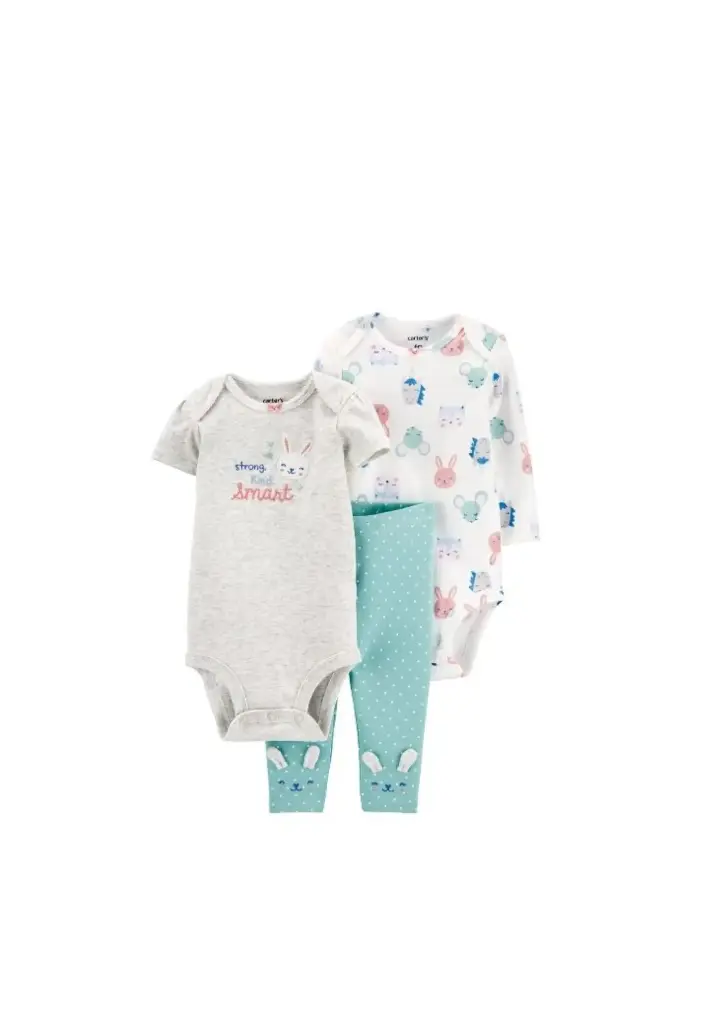 Set 3 piezas talla 12 meses .🐰
