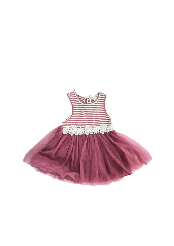 Vestido casual talla 12 meses