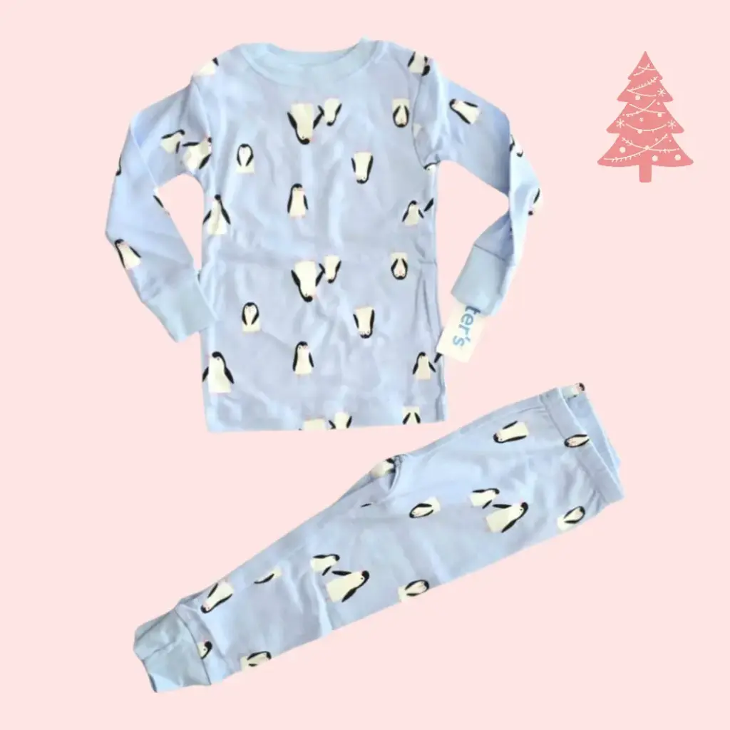 Pijama de algodón 🐧talla 12 meses