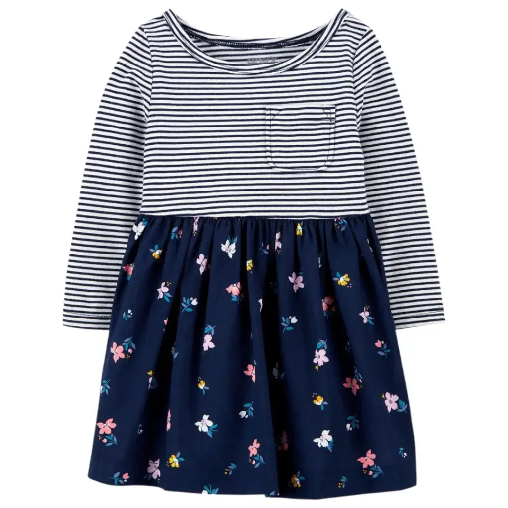 Vestido stretch talla 12 meses 