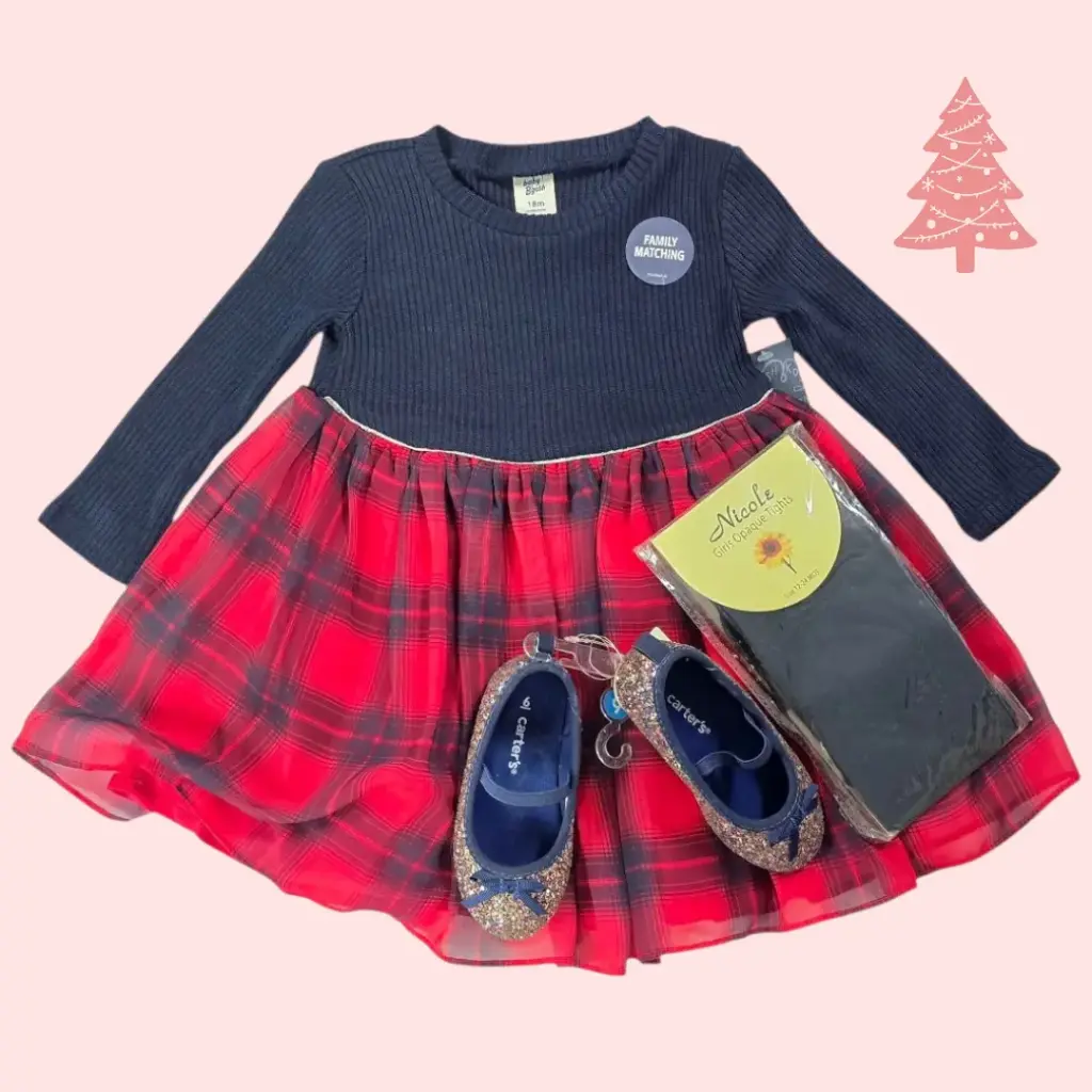 Vestido de temporada ❄️talla 12 meses 