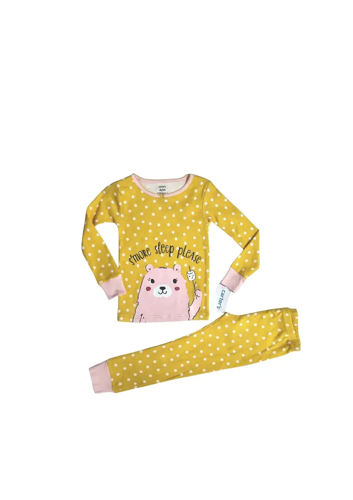 Pijama manga larga Talla 3t niña 🐻