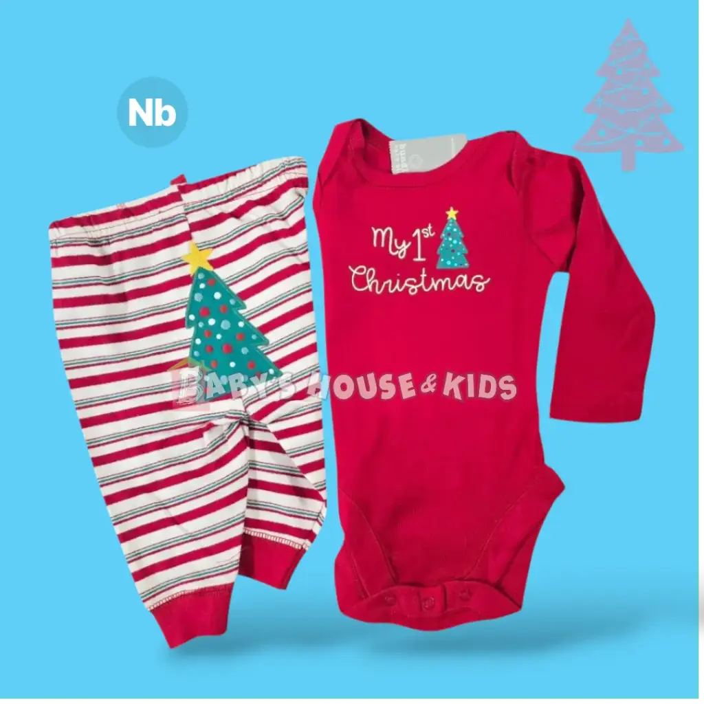 Pijama navideña ❄️ recien nacido talla 0-3 meses