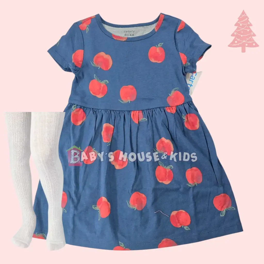 Vestido dw algodón, talla 4t 