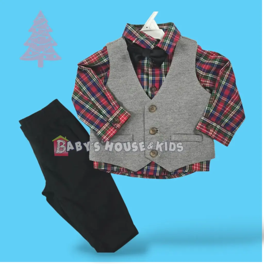 Set navideño ☃️ talla 12 meses