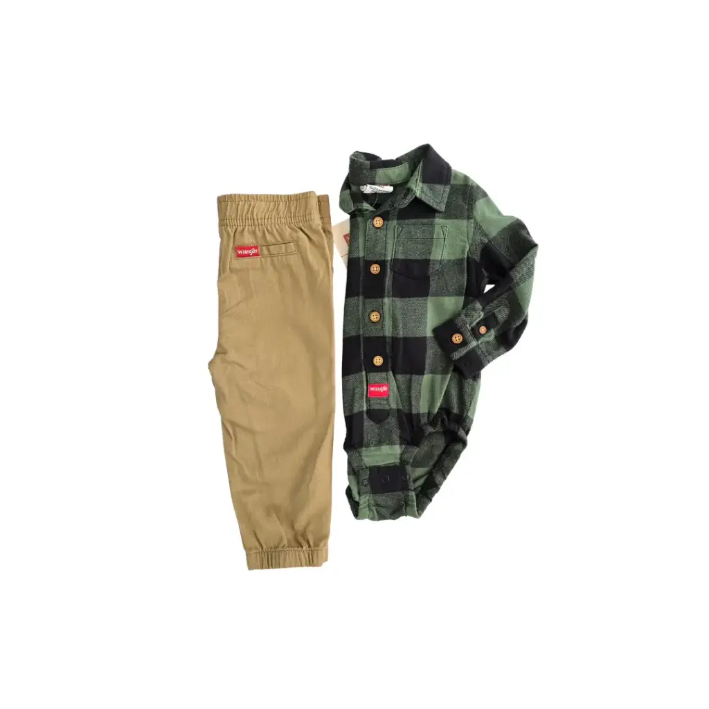 Set Formal con jogger talla 18 meses varón 