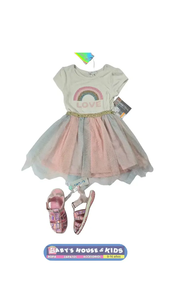 Vestido stretch talla 4t