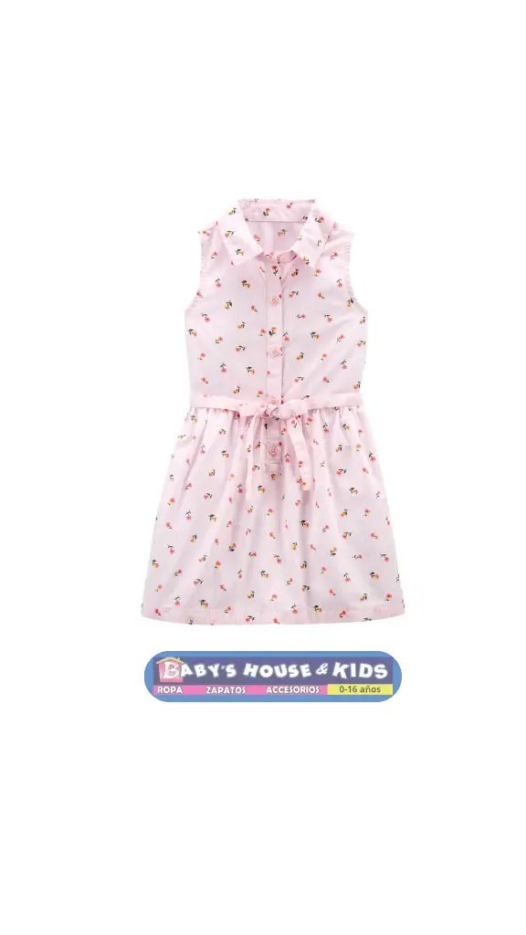 Vestido floreado talla 4t
