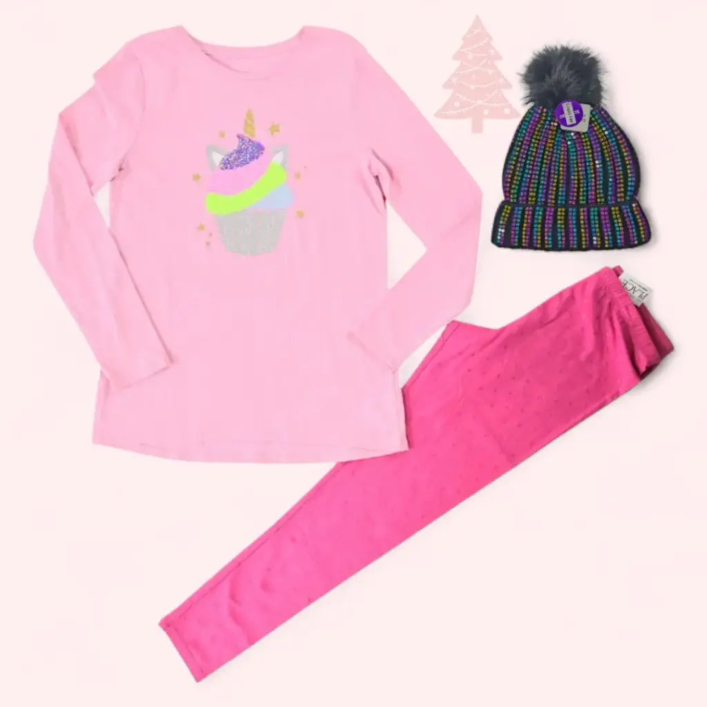 Camiseta y jeggings, talla 16