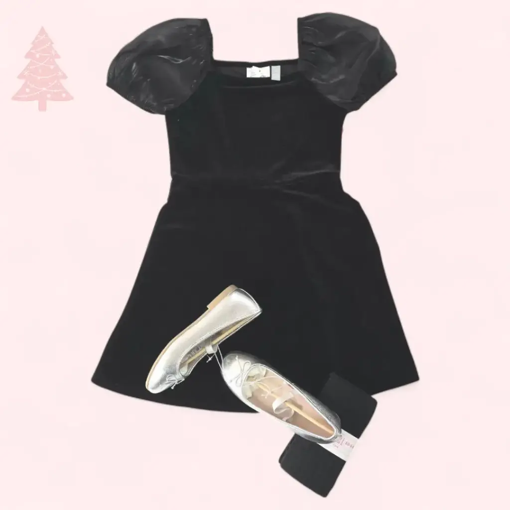 Vestido Formal color negro, talla 16