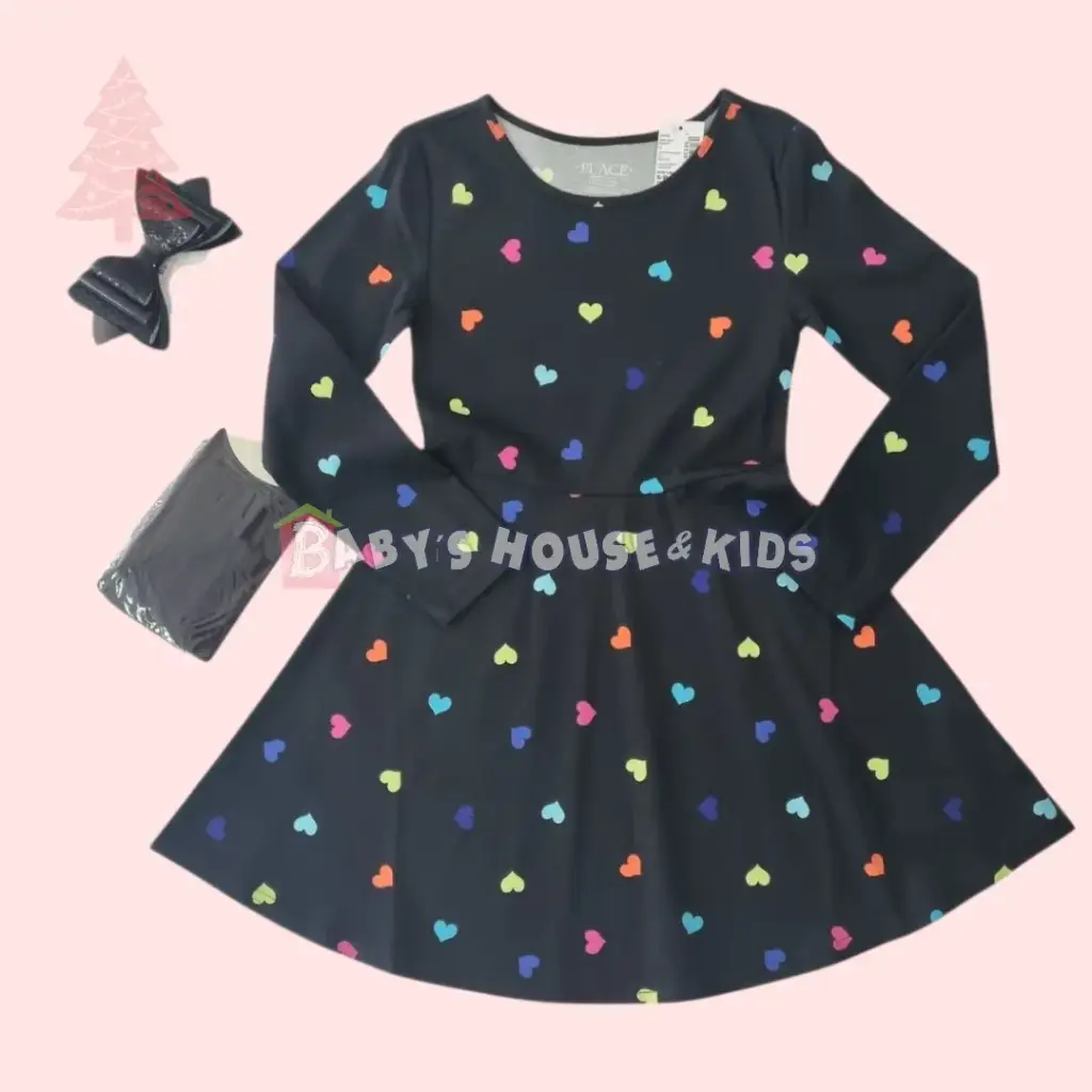 Vestido de algodón, talla 6