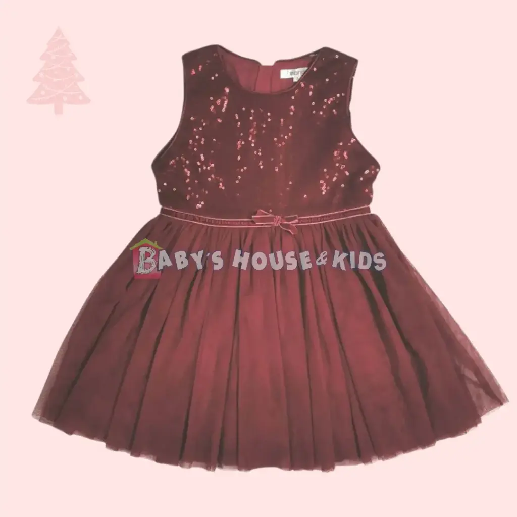 Vestido ocre formal, talla 6