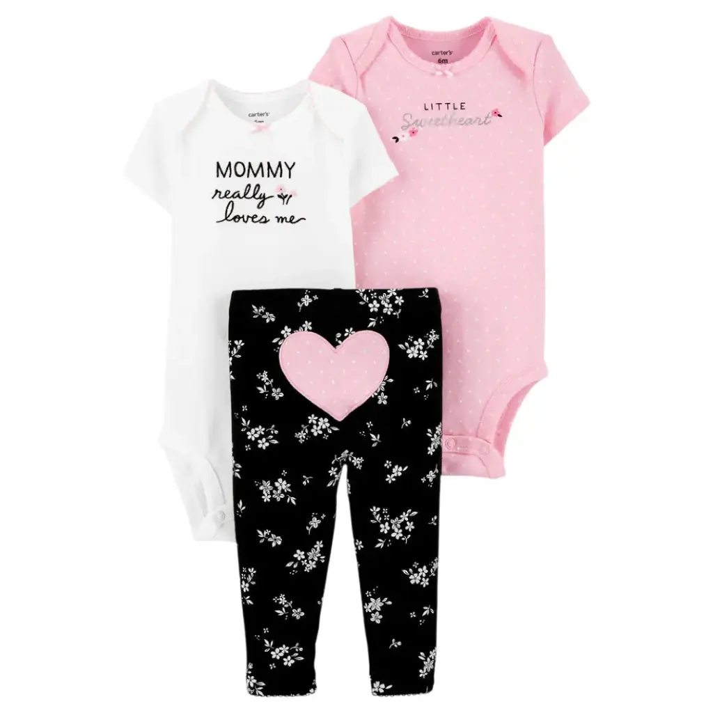 Set 3 piezas, talla 12 meses