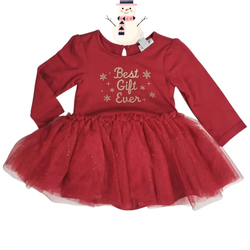 Vestido de temporada ☃️ talla 6 meses