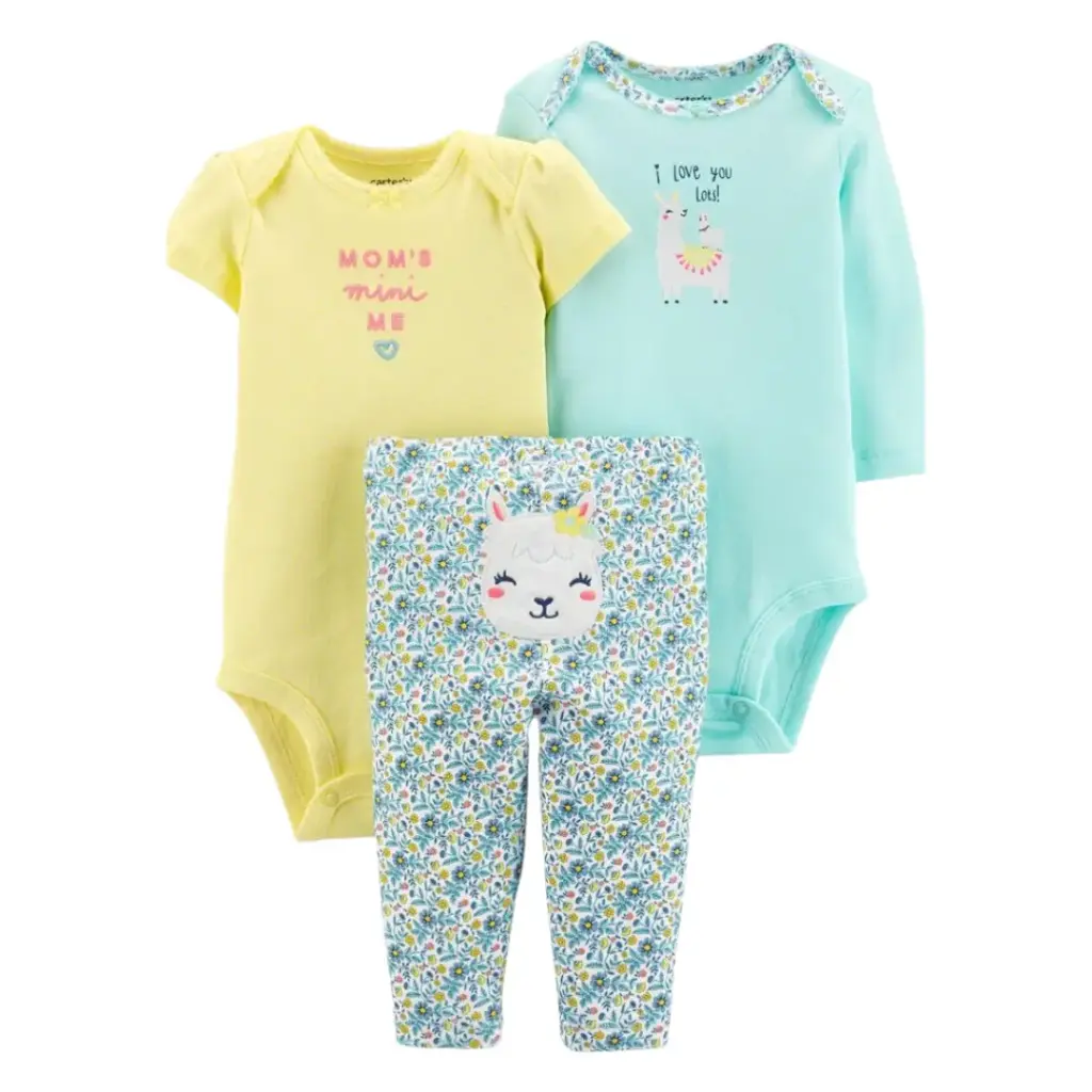 Set 3 piezas 🦙 talla 6 meses 