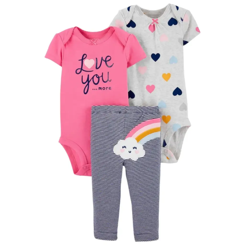 Set 3 piezas ⛅️talla 6 meses