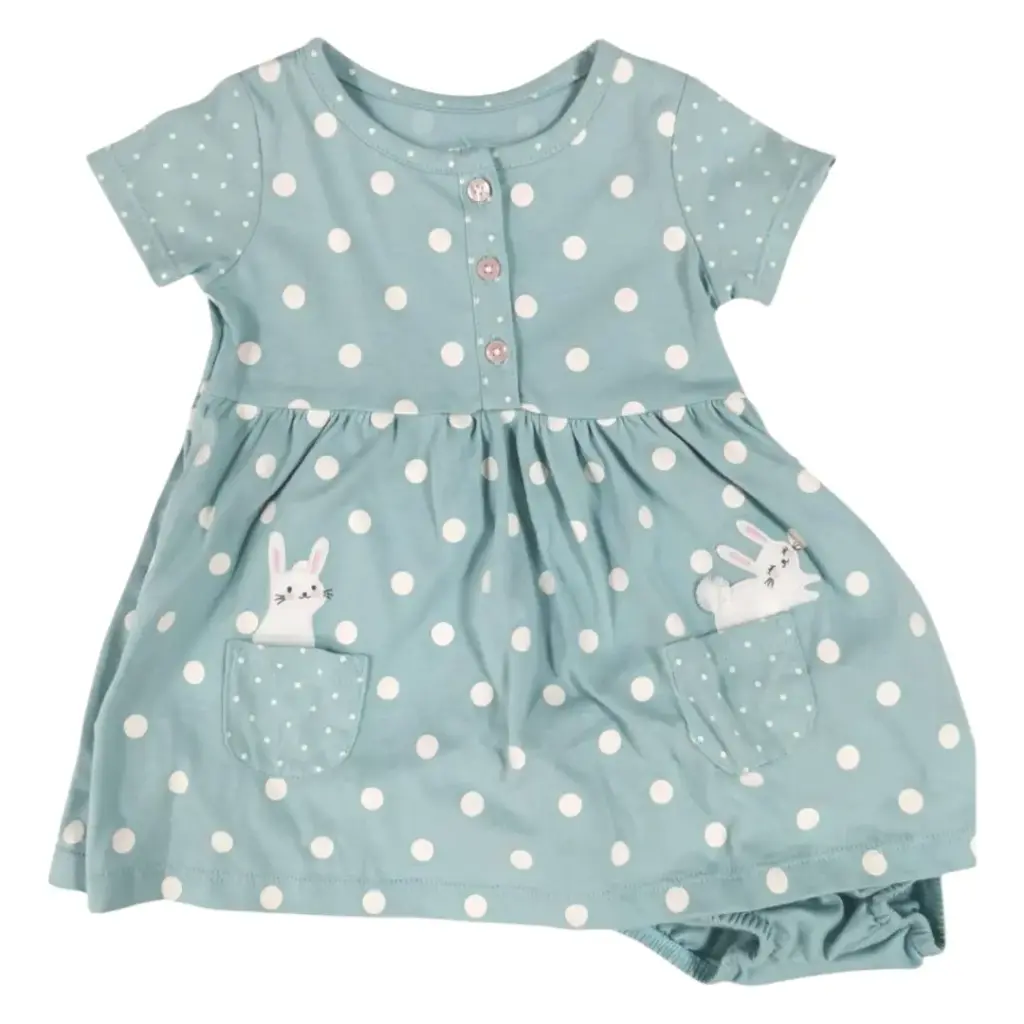 Vestido fresco 🐰talla 6 meses 