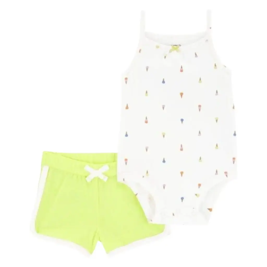 Set 2 piezas de verano 🌞 talla 6 meses