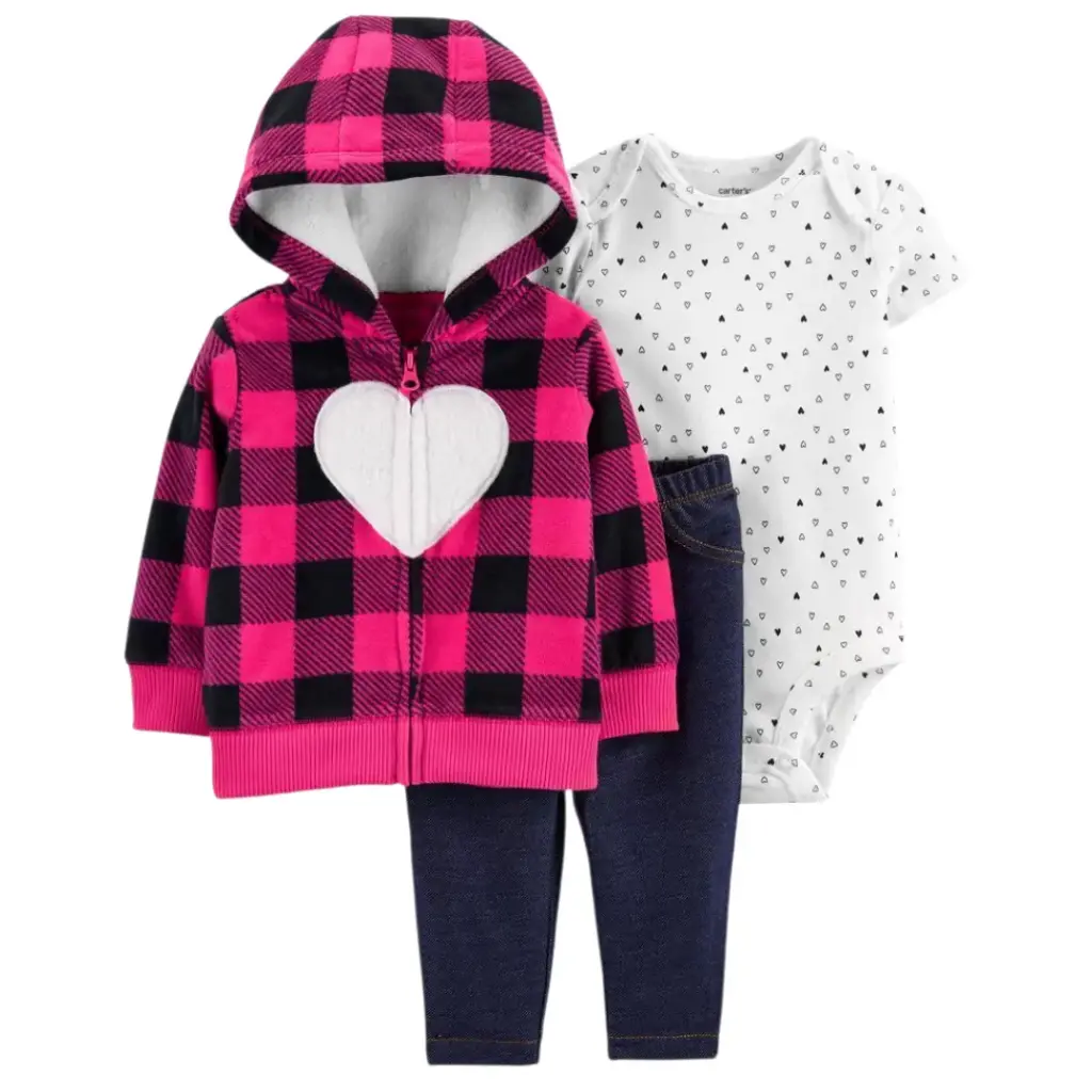 Set 3 piezas ❤️ talla 3 meses