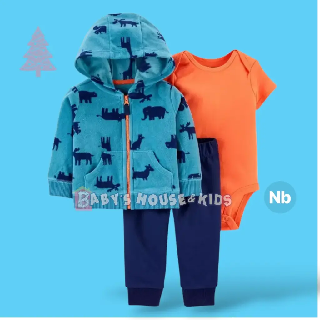 Set calientito recién nacido ☃️, talla 0-3 meses 