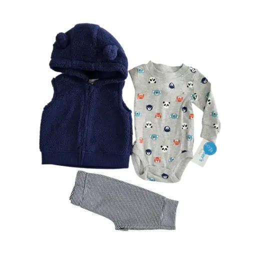 Set calientito 3 piezas 🐻 talla 3 meses