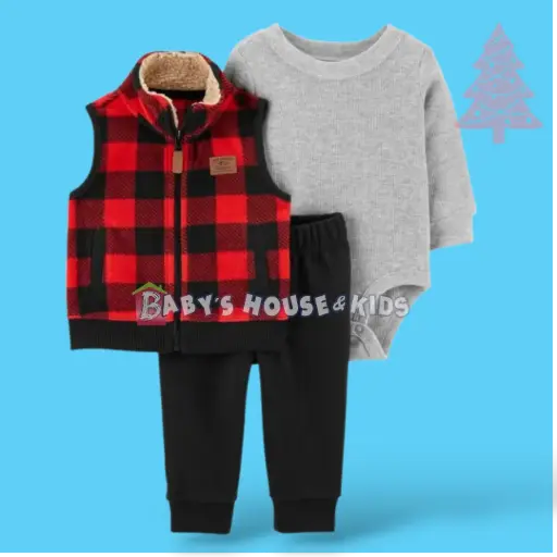 Set con chaleco de temporada 🎄 talla 6 meses