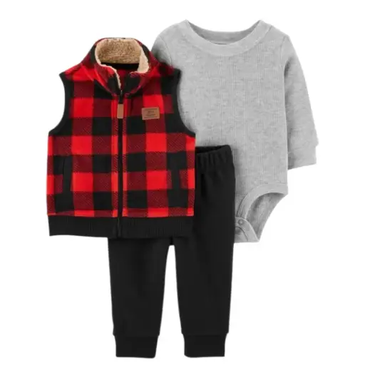 Set con chaleco de temporada 🎄 talla 6 meses