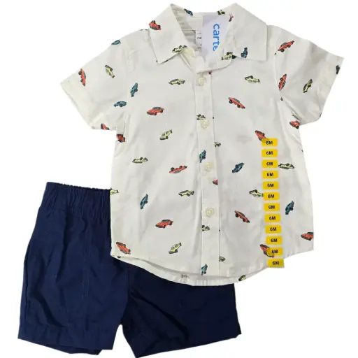 Set con short talla 6 meses