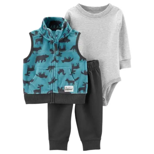 Set con chaleco 🐻 talla 9 meses