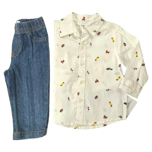 Set Casual 🚘 talla 9 meses