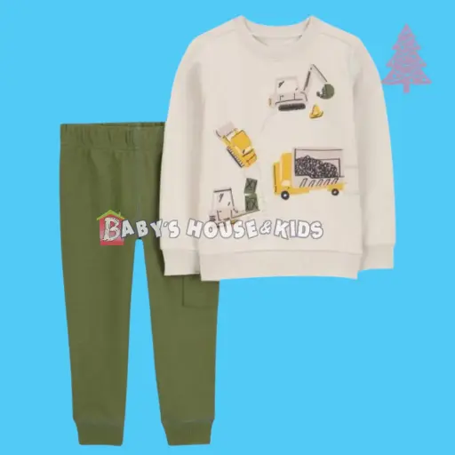 Set de buzo algodón 🚜 talla 5t