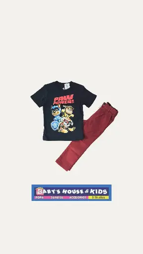Camisa de personaje y pantalón, talla 3t varón 