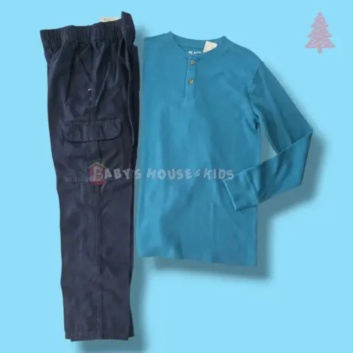 Camisa stretch y pantalón bombero talla 12