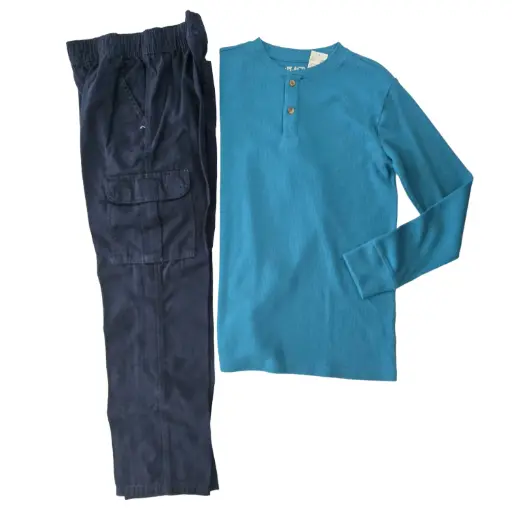 Camisa stretch y pantalón bombero talla 12