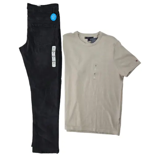 Camisa sweater talla M y Jeans + ancho stretch 20( equivale a talla 32)