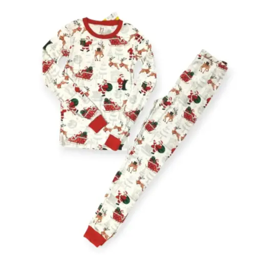 Pijama de algodón  🎄 de temporada, talla 7 