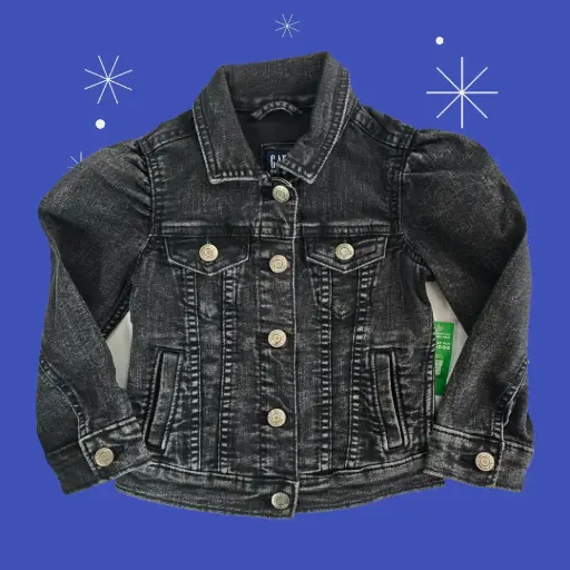 Chumpa Jeans con bolsillos.