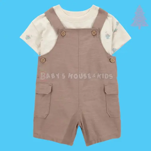 Set overol short talla 6 meses 🌞