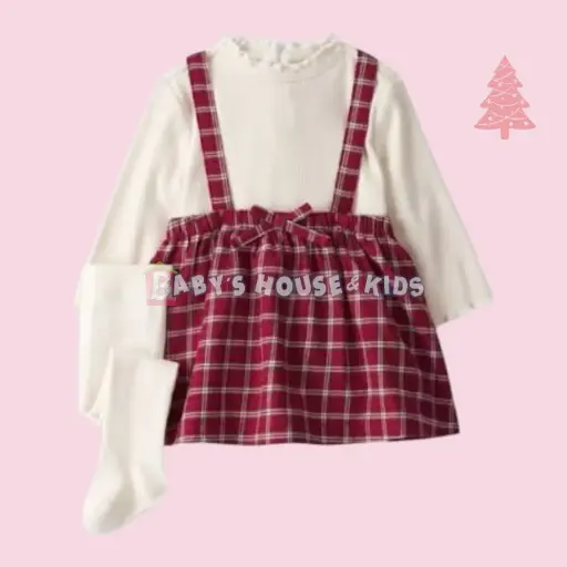 Set  de temporada con medias gruesas talla recién nacida