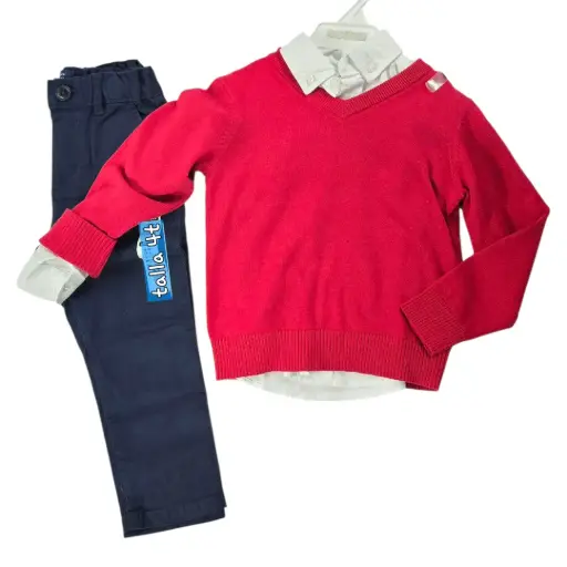 Outfit de temporada, talla 4t 