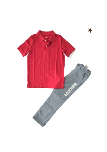 Polo y pantalón tela gruesa talla 5t