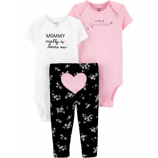 Set de 3 piezas talla 12 meses
