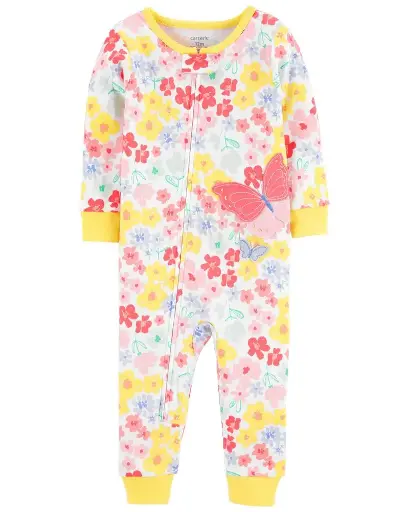 Pijama de Ziper, talla 18 meses niña