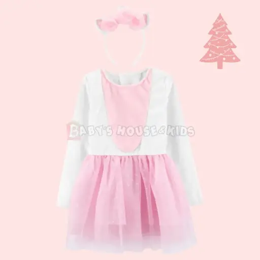 Vestido de fiesta con tutu y con diadema, talla 2t
