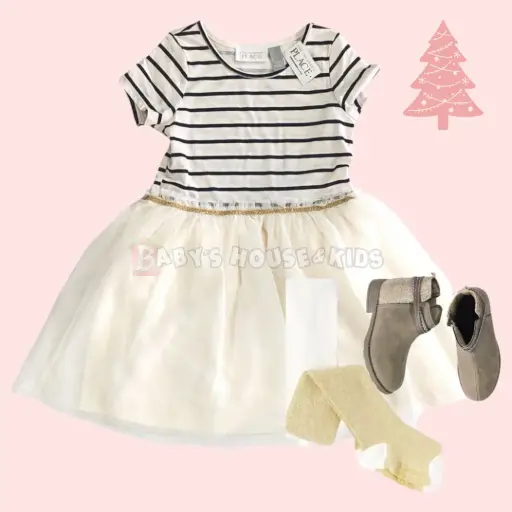 Vestido con tutú talla 2t