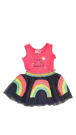Vestido de fiesta 2t 