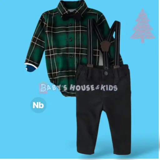 Set 3 piezas 🐻 recién nacido talla 0-3 meses