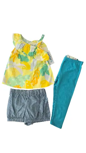 Set 3 piezas con leggin stretch 